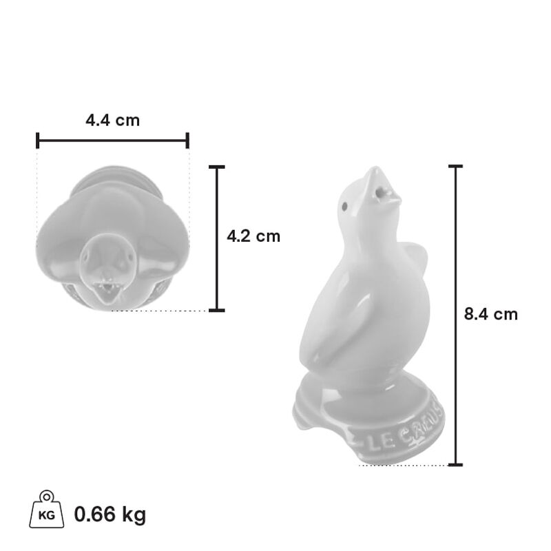 Pie Bird with Santa Hat | Le Creuset